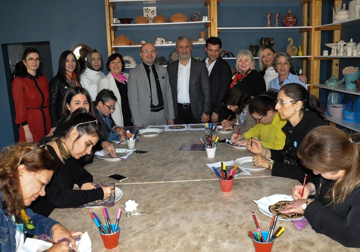 İTSO\'dan seramik atölyesi