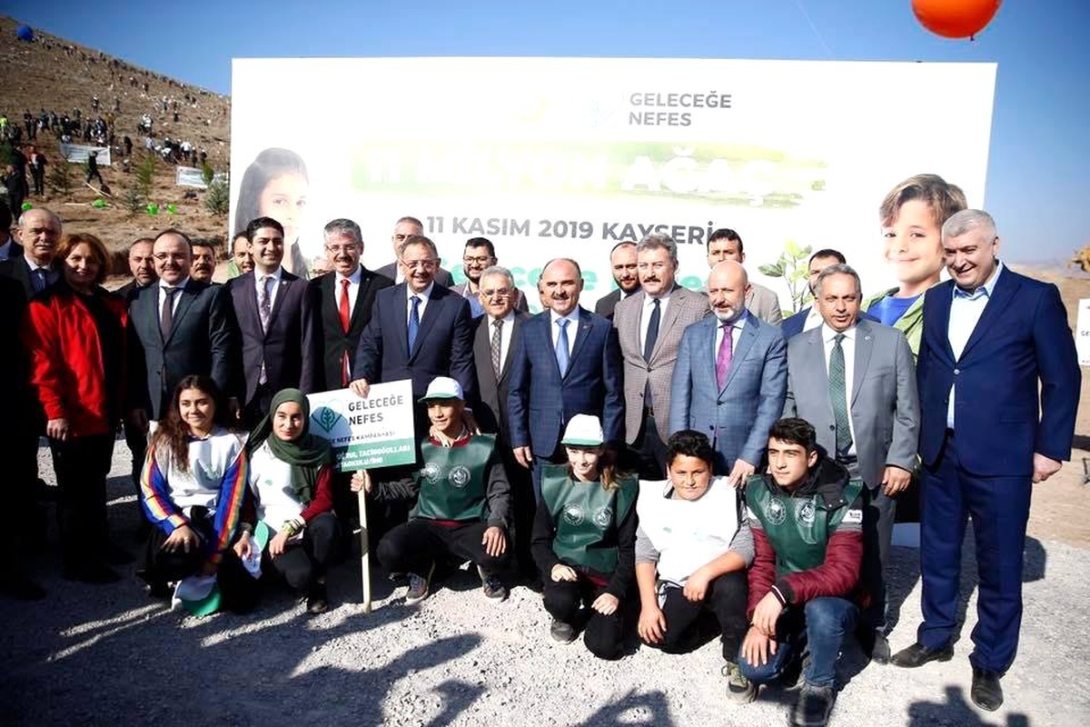 Kayseri\'de 487 bin 500 fidan toprakla buluşturulacak