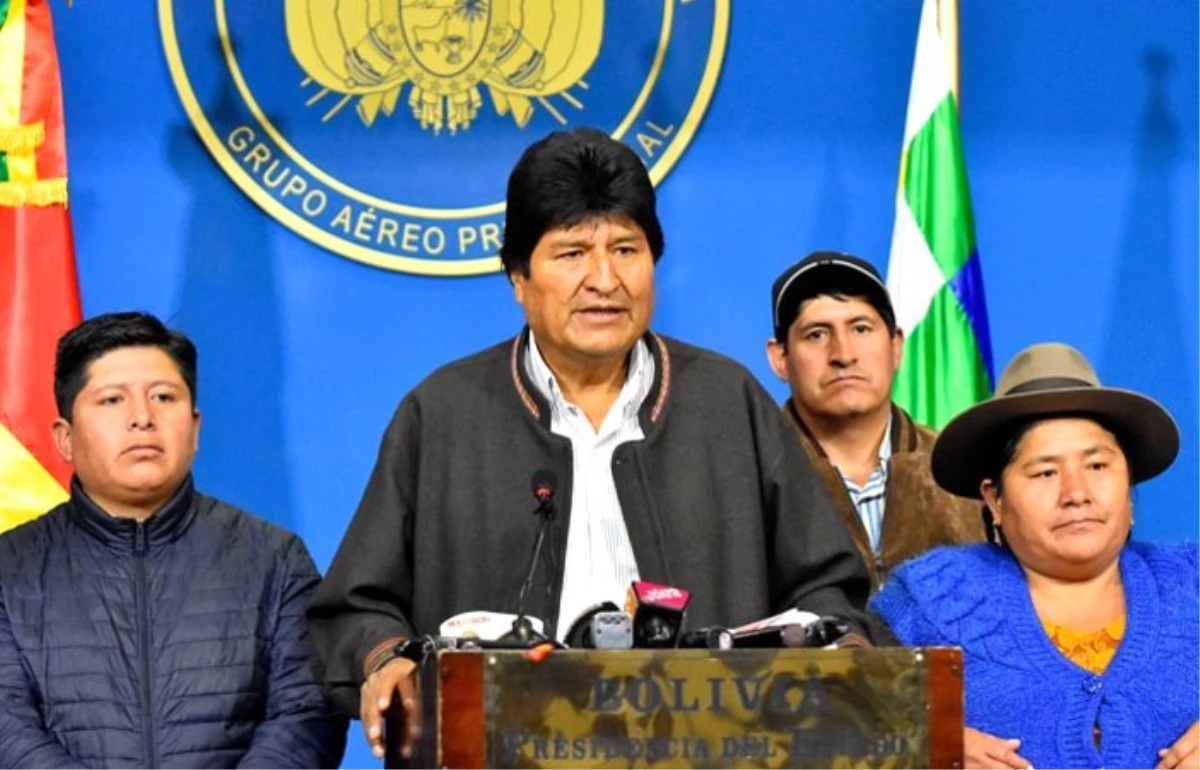 Ordunun çağrısının ardından Bolivya Devlet Başkanı istifa etti