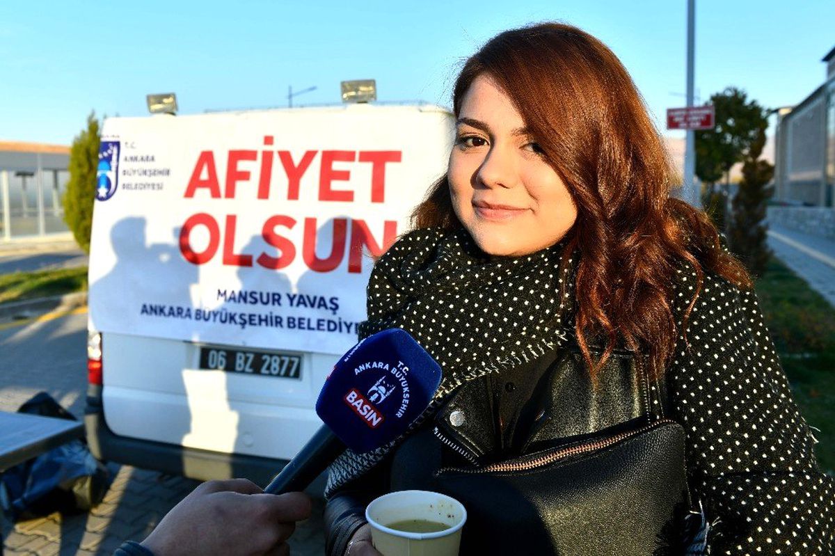 Üniversite kampüslerinde sıcak çorba dağıtımına başlandı