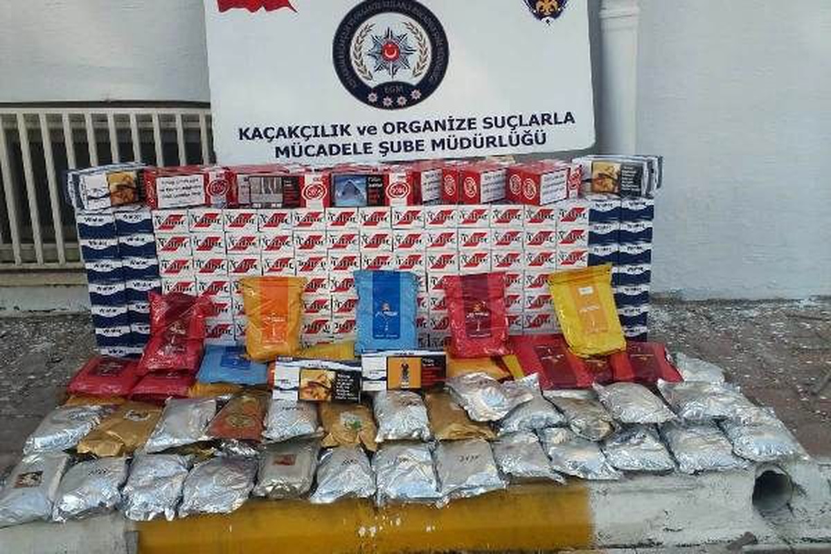 Adıyaman\'da kaçak nargile tütününe 1 gözaltı