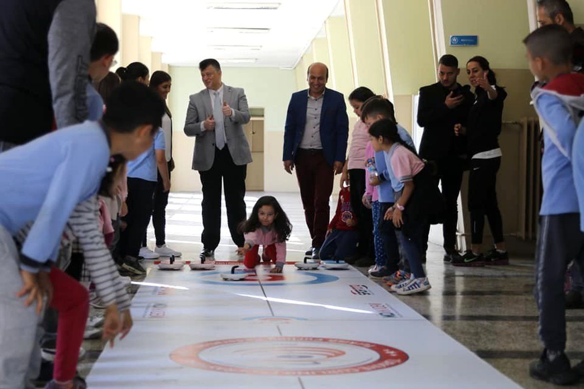 Aydın\'da Floor Curling heyecanı