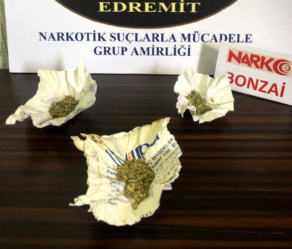 Balıkesir polisinden uyuşturucu operasyonu