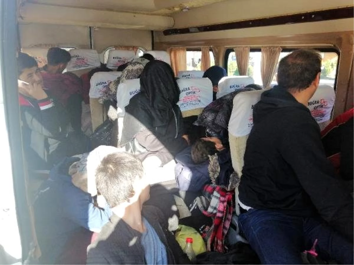 Çanakkale\'de 45 kaçak göçmen yakalandı