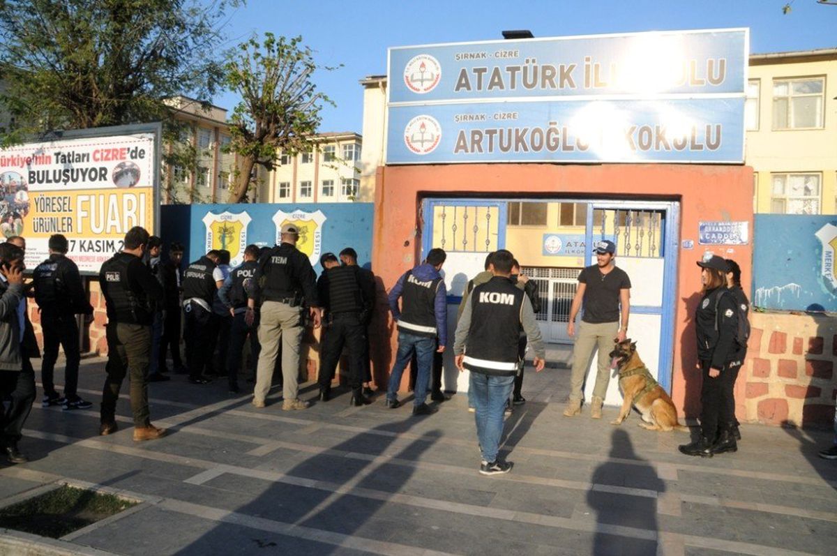 Cizre\'de uyuşturucu denetimi