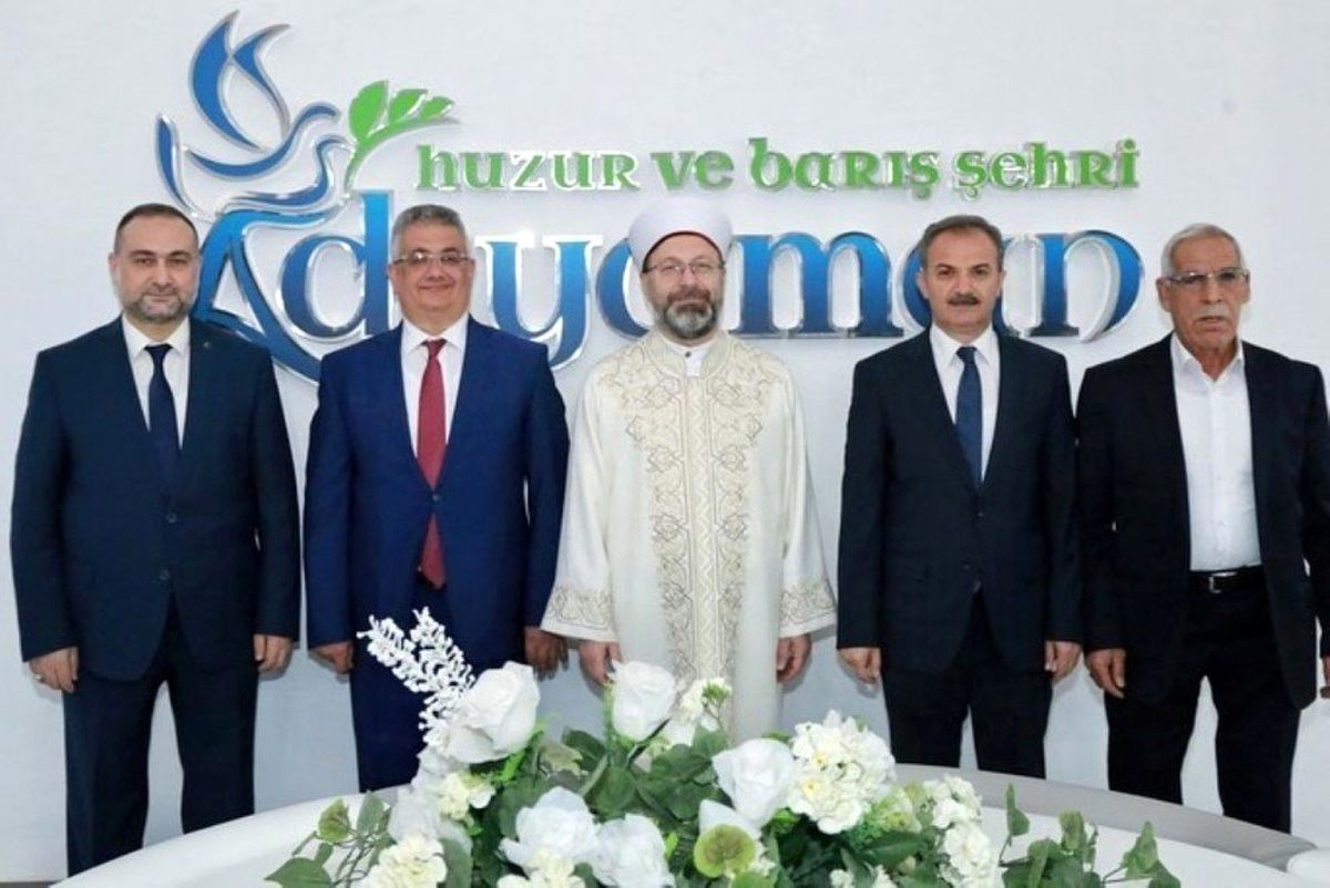 Diyanet İşleri Başkanı Erbaş\'tan Başkan Kılınç\'a ziyaret