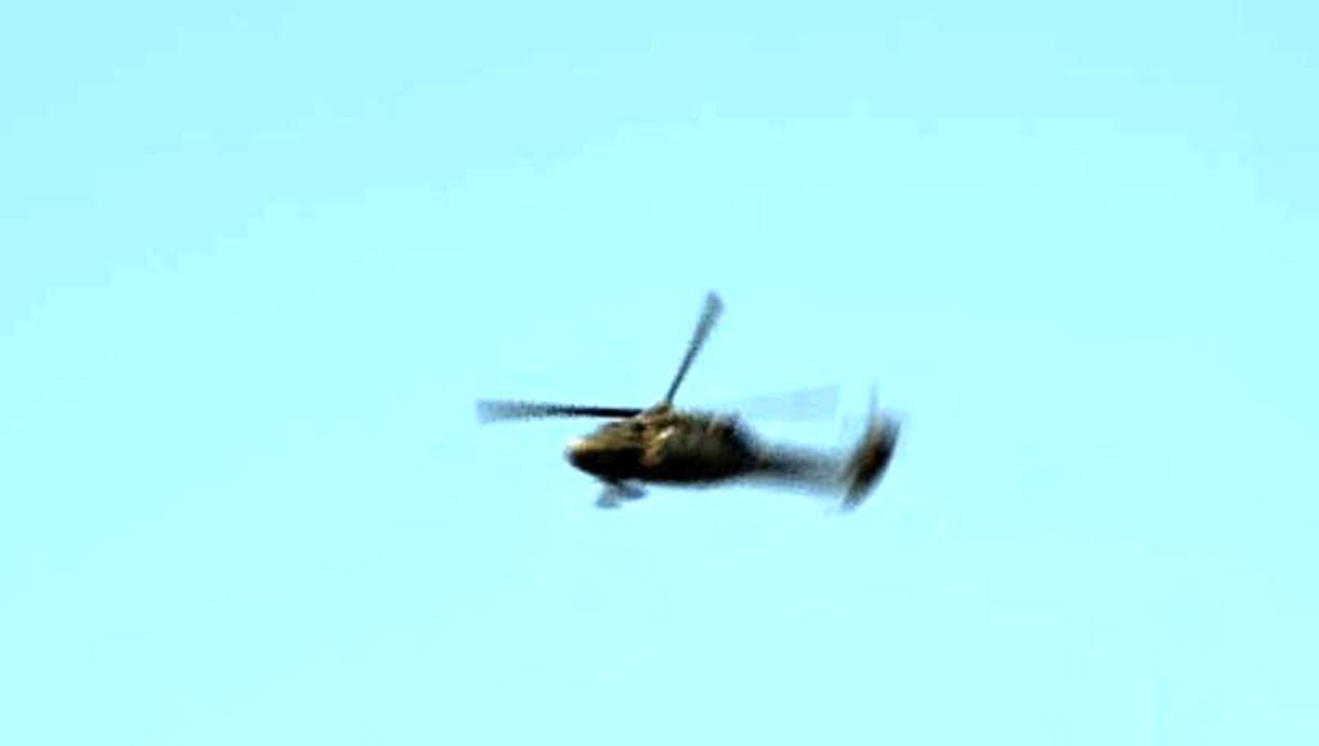 (Düzeltme) - \'Helikopter düştü\' ihbarı Aydın\'ı ayağa kaldırdı