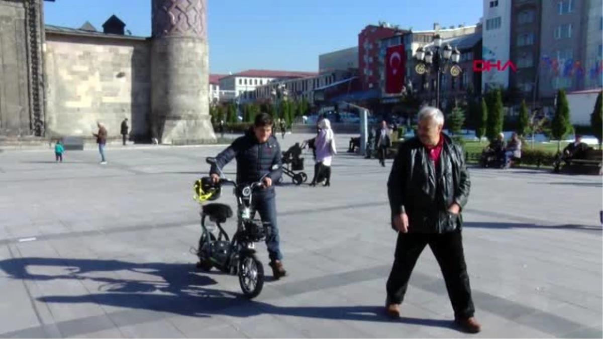 Erzurum-bu motosiklet kasksız çalışmıyor