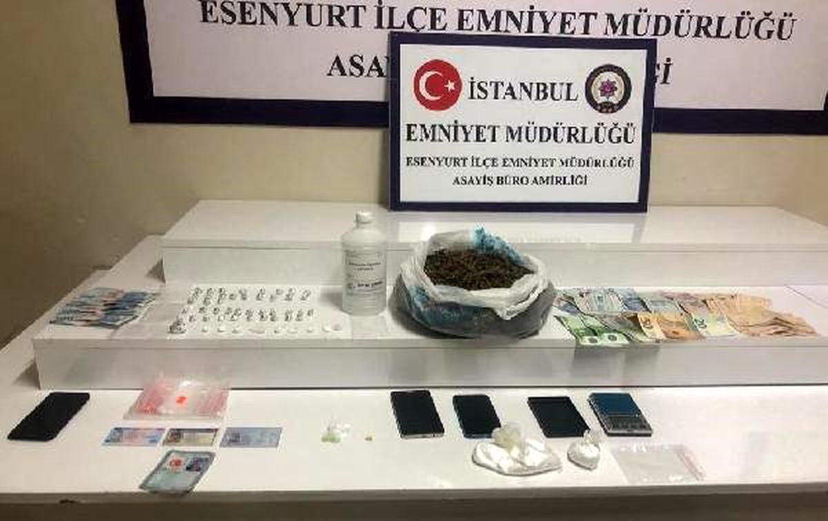 Esenyurt\'ta uyuşturucu operasyonu