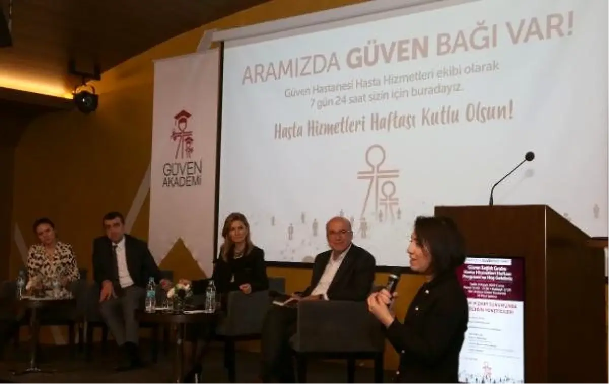 Güven Hastanesi, \'Hasta Hizmetleri Haftası\'nı kutladı