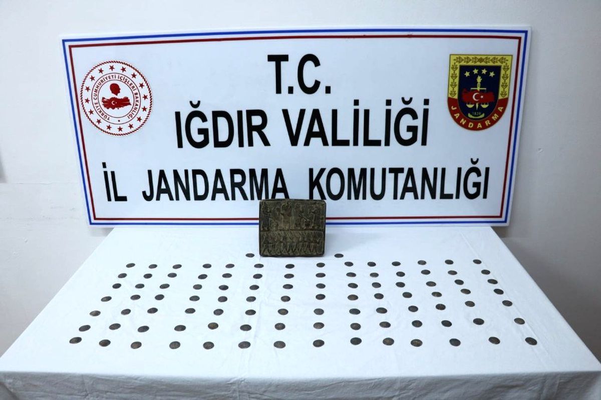 Iğdır\'da tarihi eser kaçakçılığı: 4 gözaltı