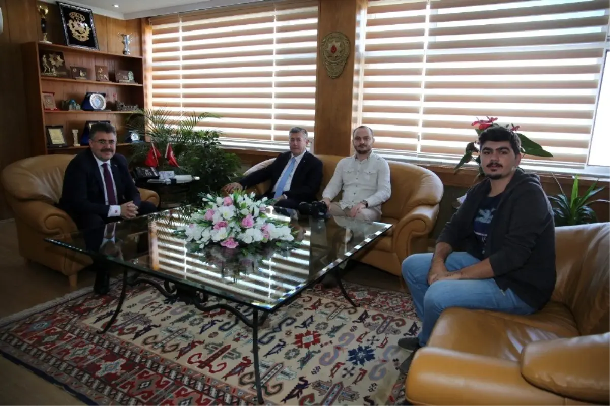 İHA ekibinden Emniyet Müdürü Tipioğlu\'na ziyaret