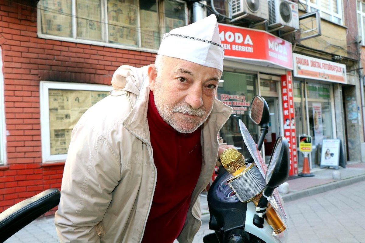 \'Karaoke mikrofonu\' seyyar ciğercinin işlerini arttırdı