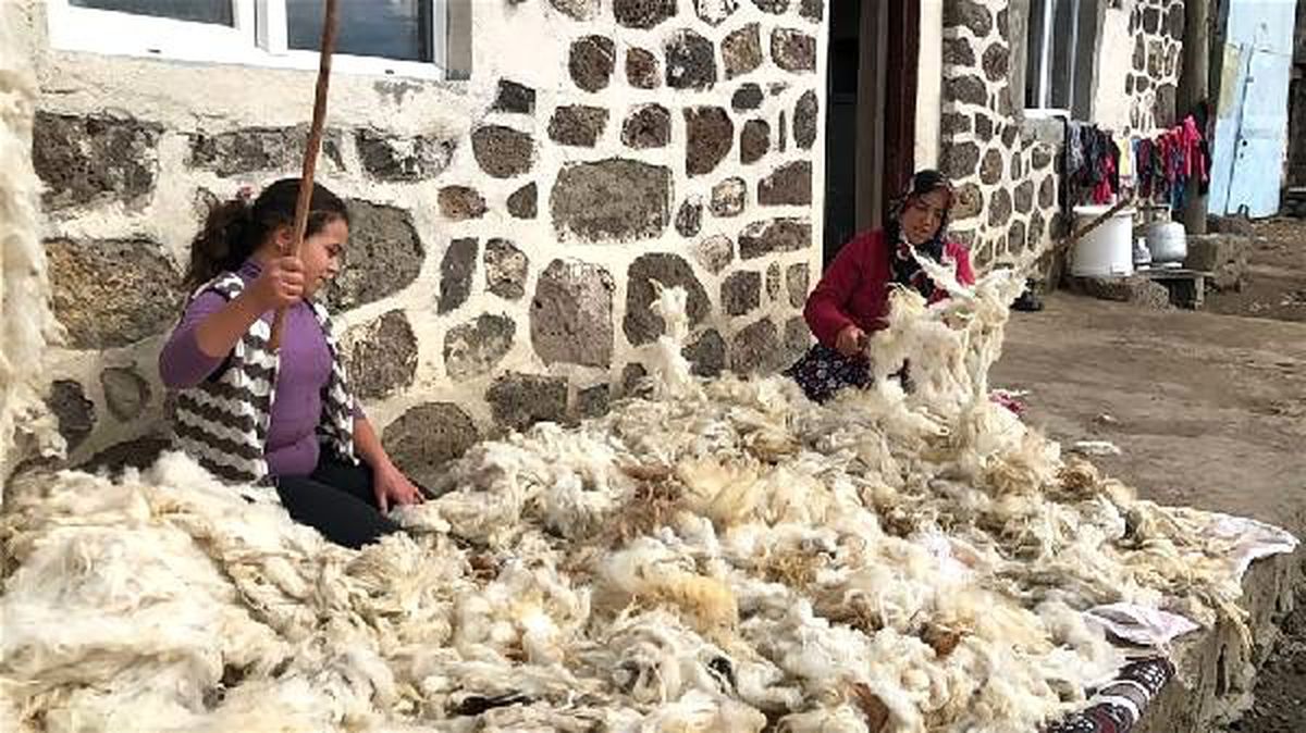 Kars\'ta köylerde kış hazırlığı