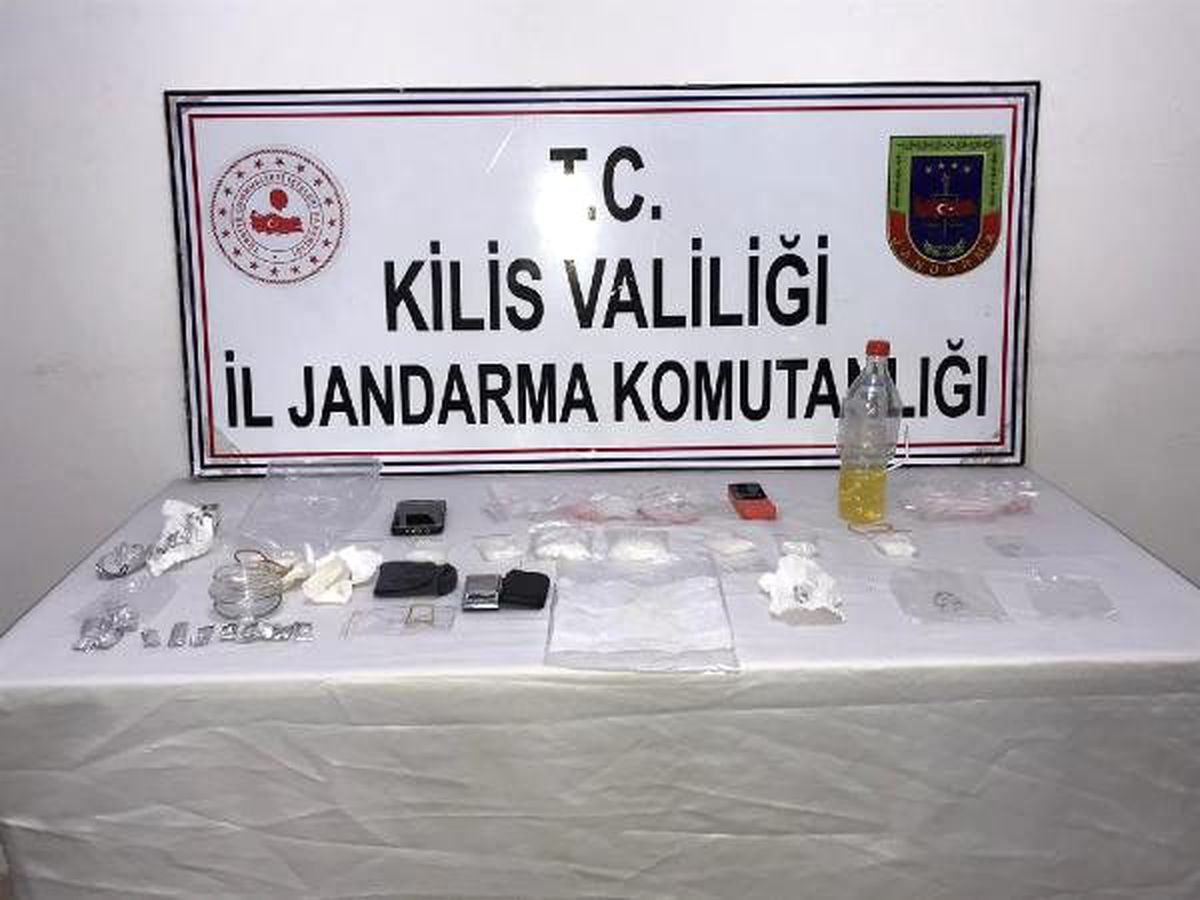 Kilis\'te uyuşturucuya 2 gözaltı