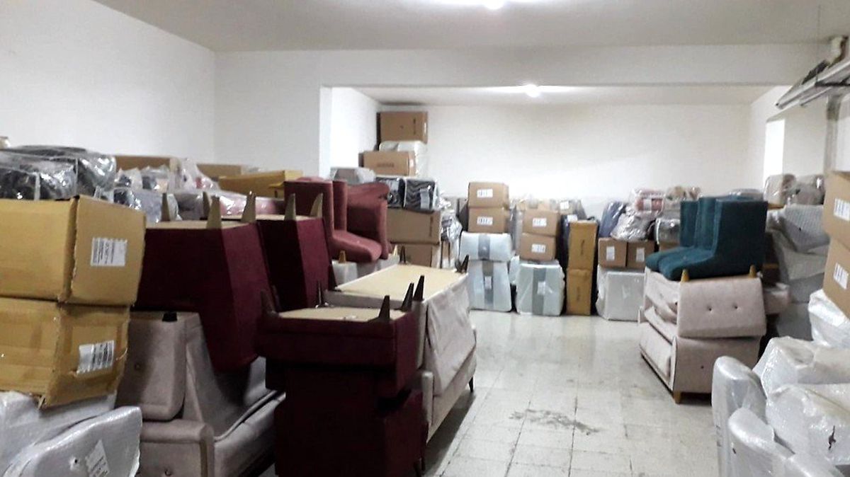 Mobilya hırsızı tutuklandı