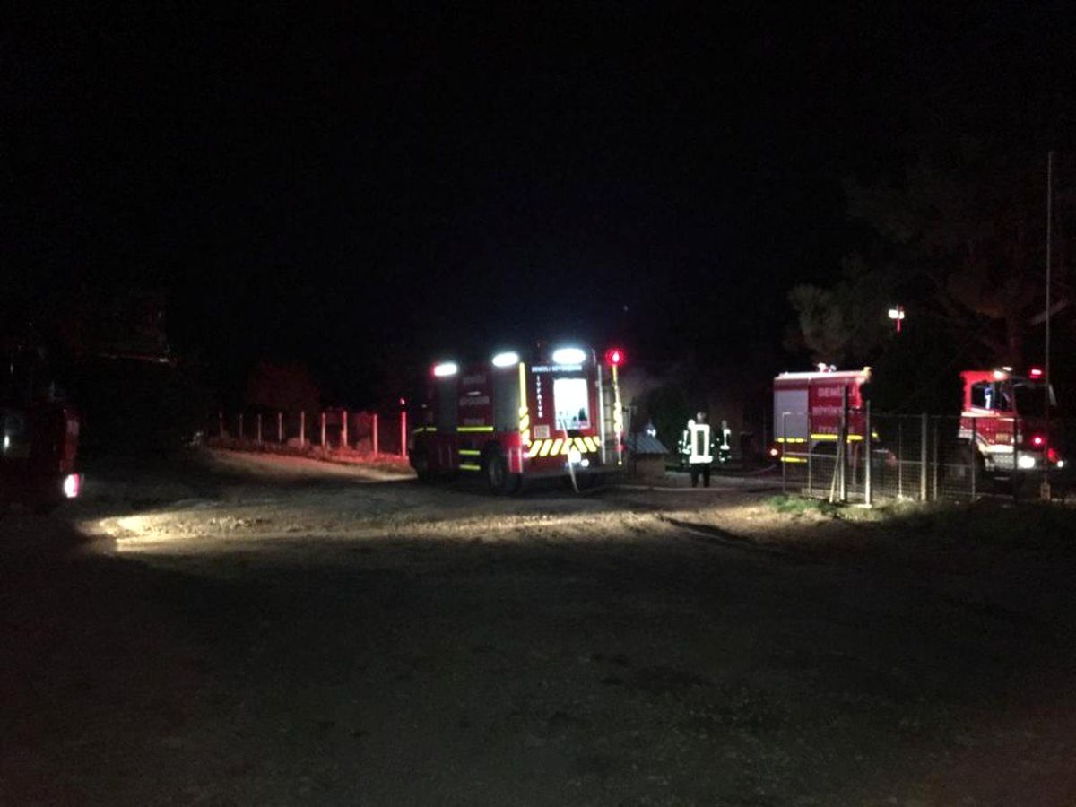 Müstakil evde çıkan yangın kısa sürede söndürüldü