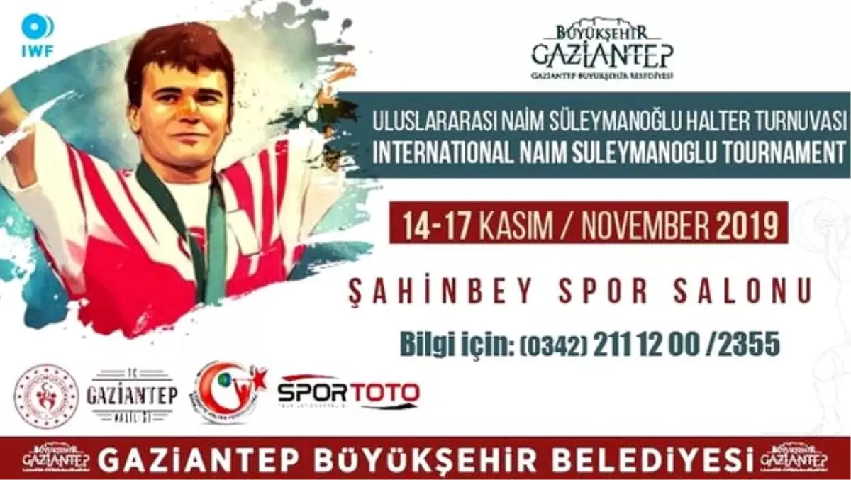 Naim Süleymanoğlu ismi Gaziantep\'te ölümsüzleşiyor