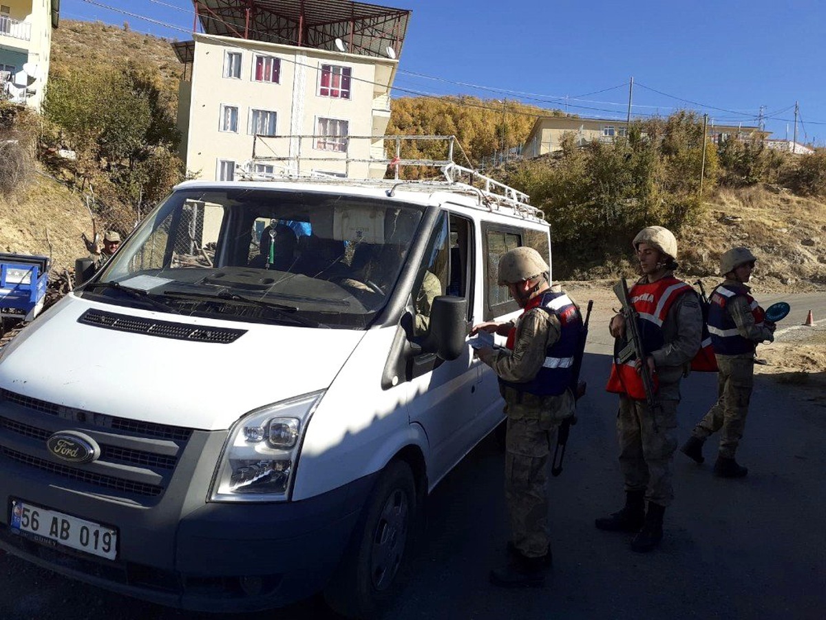 Siirt\'te huzur ve güven uygulaması