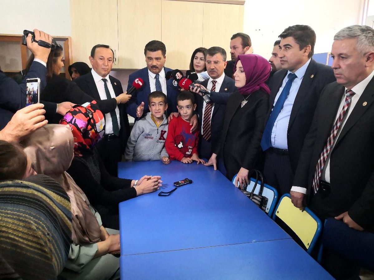 TBMM Araştırma Komisyonu üyeleri Aksaray\'daki okulu inceledi