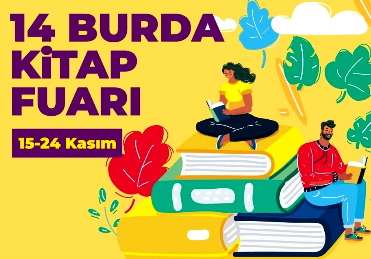 14 Burda\'da kitap fuarı başlıyor