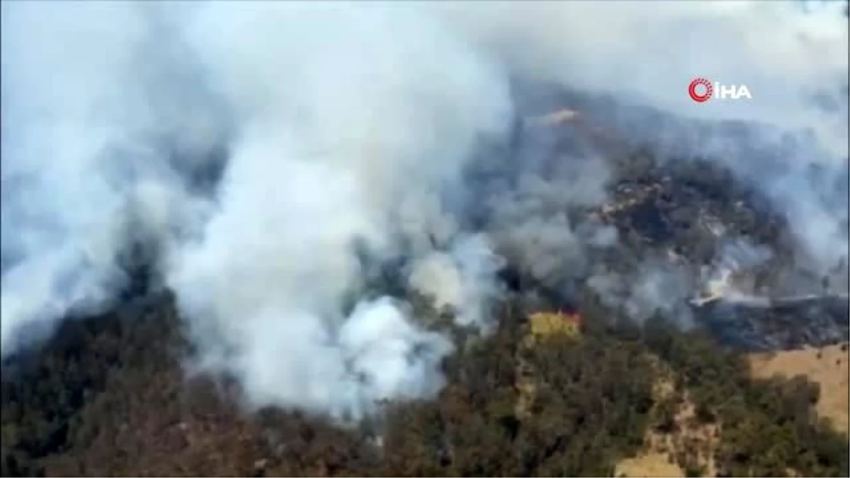Avustralya\'da orman yangınları devam ediyorYangın söndürme helikopteri düştü