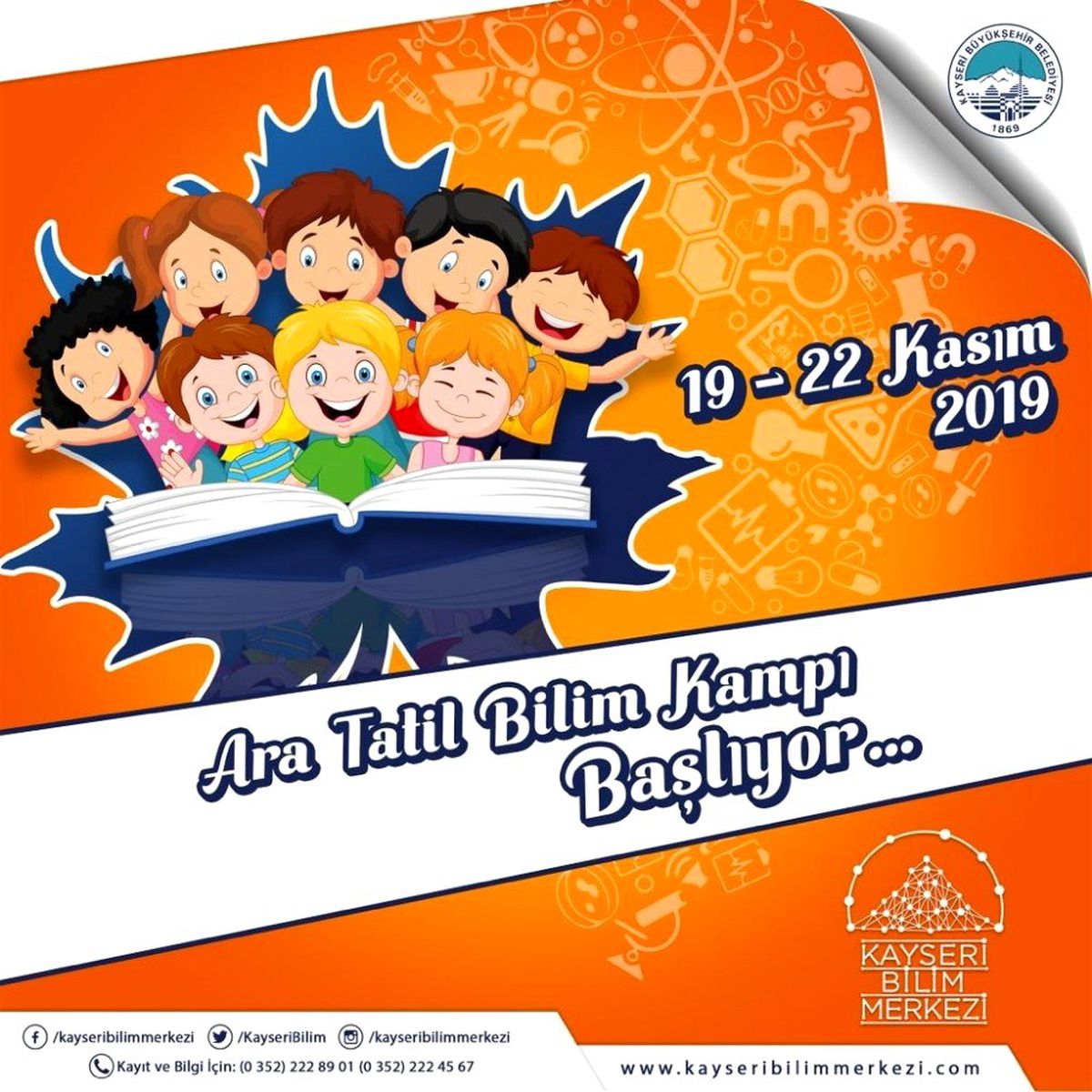 Büyükşehirden ara tatilde bilim kampı