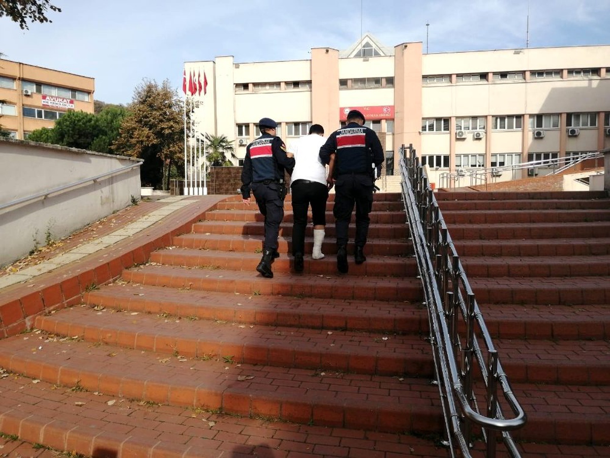 Cezaevinden firar etti kısa sürede yakalandı