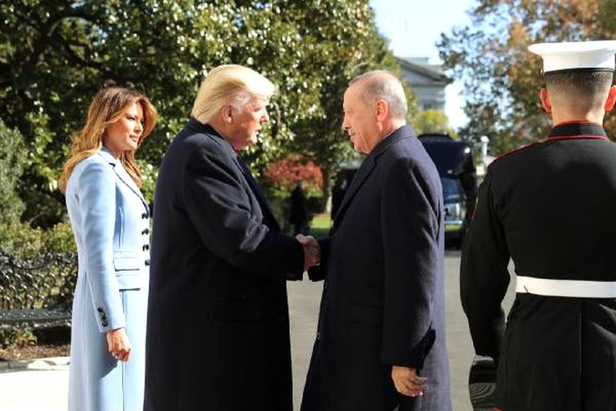 Erdoğan-Trump görüşmesi başladı