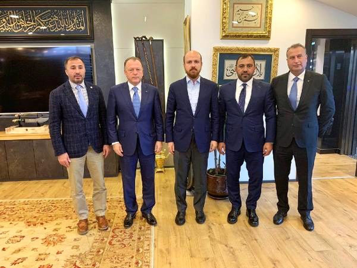 IJF Başkanı Vizer\'den Bilal Erdoğan\'a ziyaret