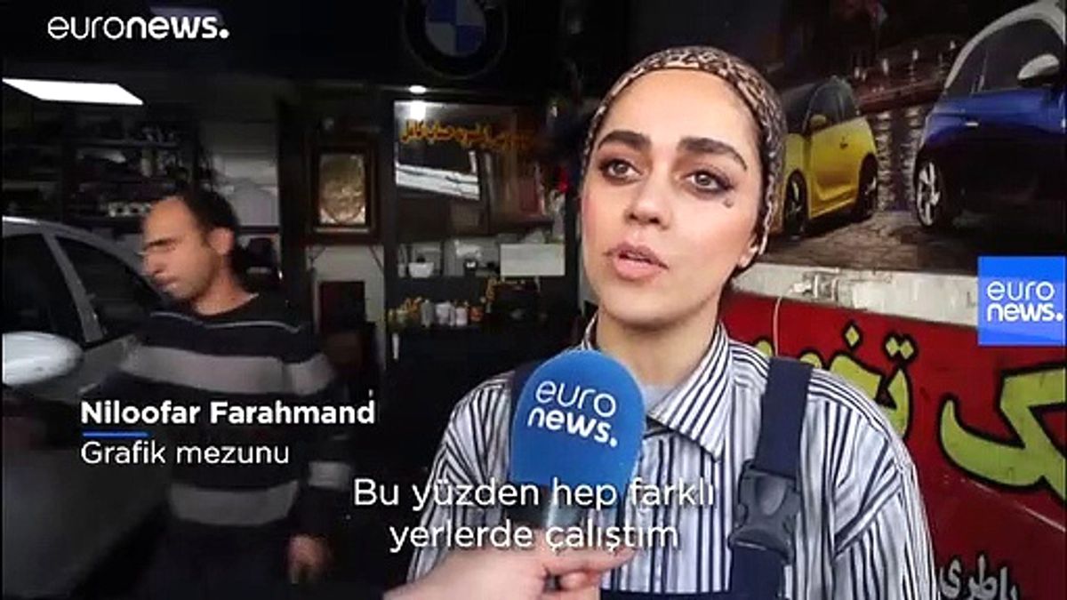 Kadının sesinin daha gür çıktığı İran\'da tabular yıkılıyor: Kadın araba tamircileri