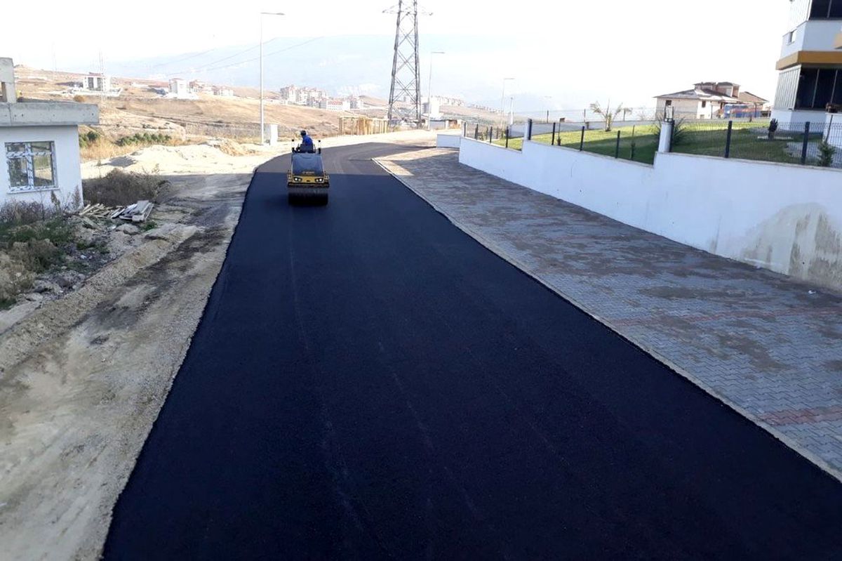 Karabük\'te asfalt çalışması
