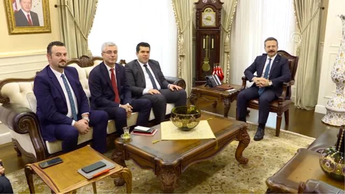 Kuzey Makedonya Devlet Bakanı Elvin Hasan, Kocaeli Valiliğini ziyaret etti