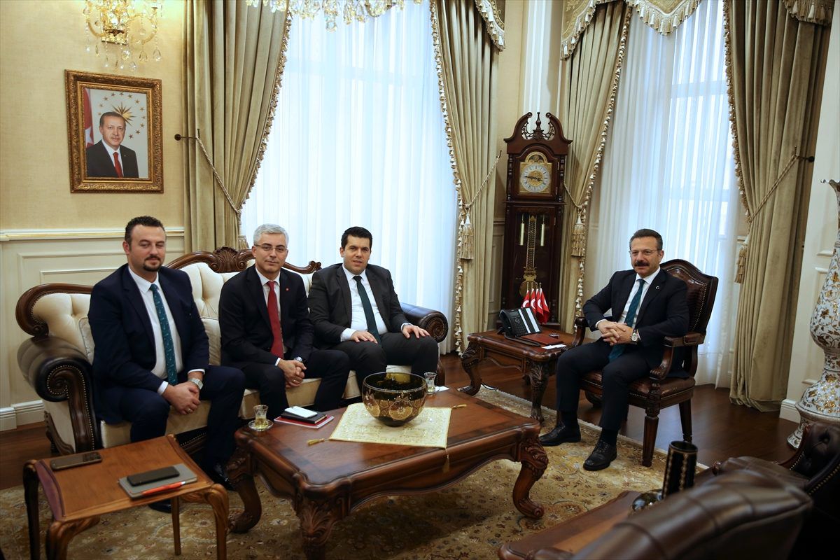 Kuzey Makedonyalı Bakan Hasan\'dan Kocaeli Valiliğine ziyaret