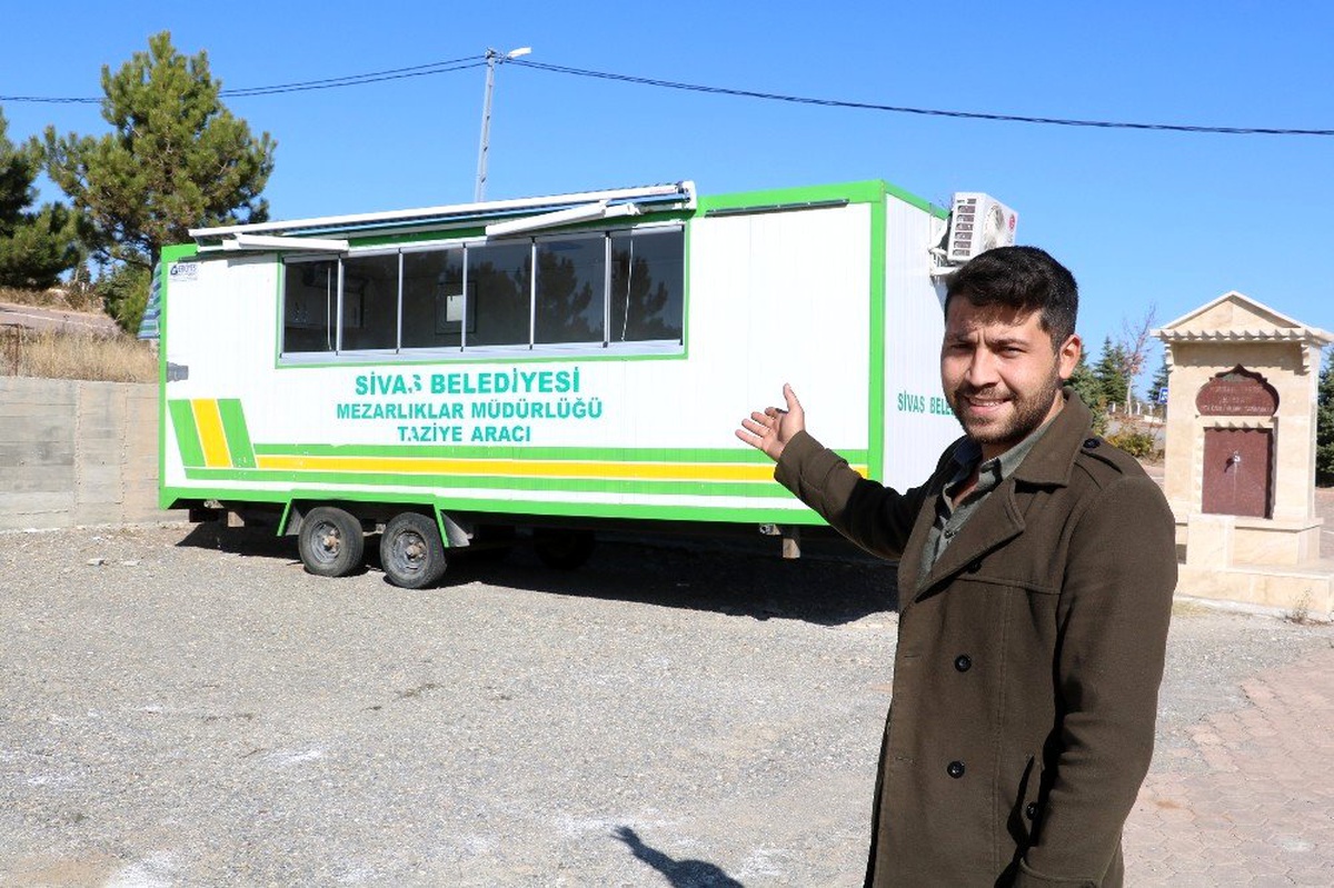 Sivas\'ın ayazına dirençli taziye aracı