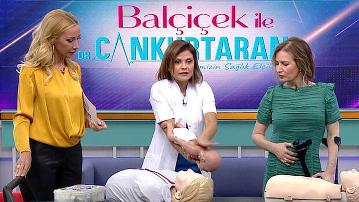 Soluk borusuna yemek kaçan bebeklere ilk müdahale!