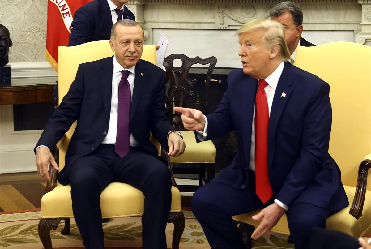 Erdoğan\'la görüşme yapan Trump: 100 milyar dolarlık ticaret anlaşması konusunda mutabık kaldık
