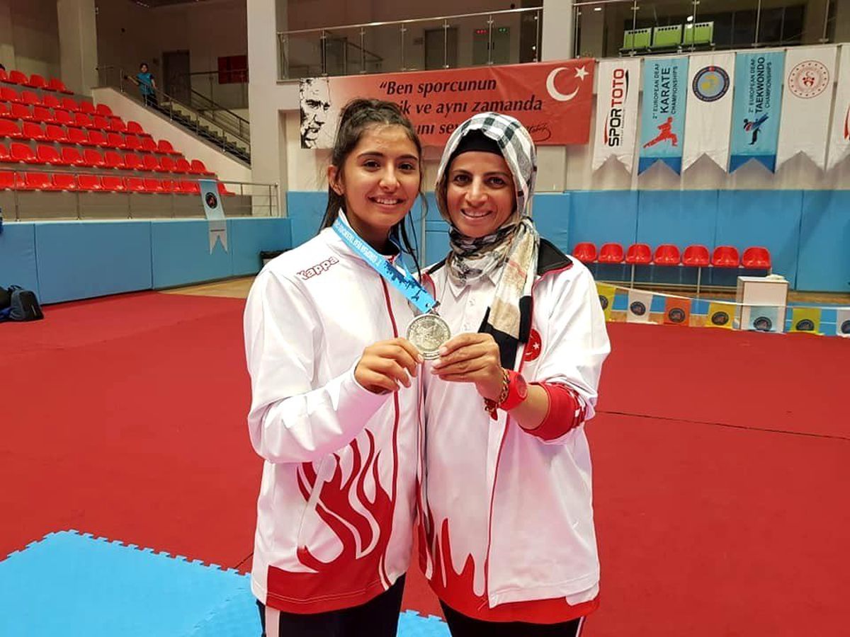 Türkan Teke İşitme Engelliler Taekwondo\'da Avrupa İkincisi