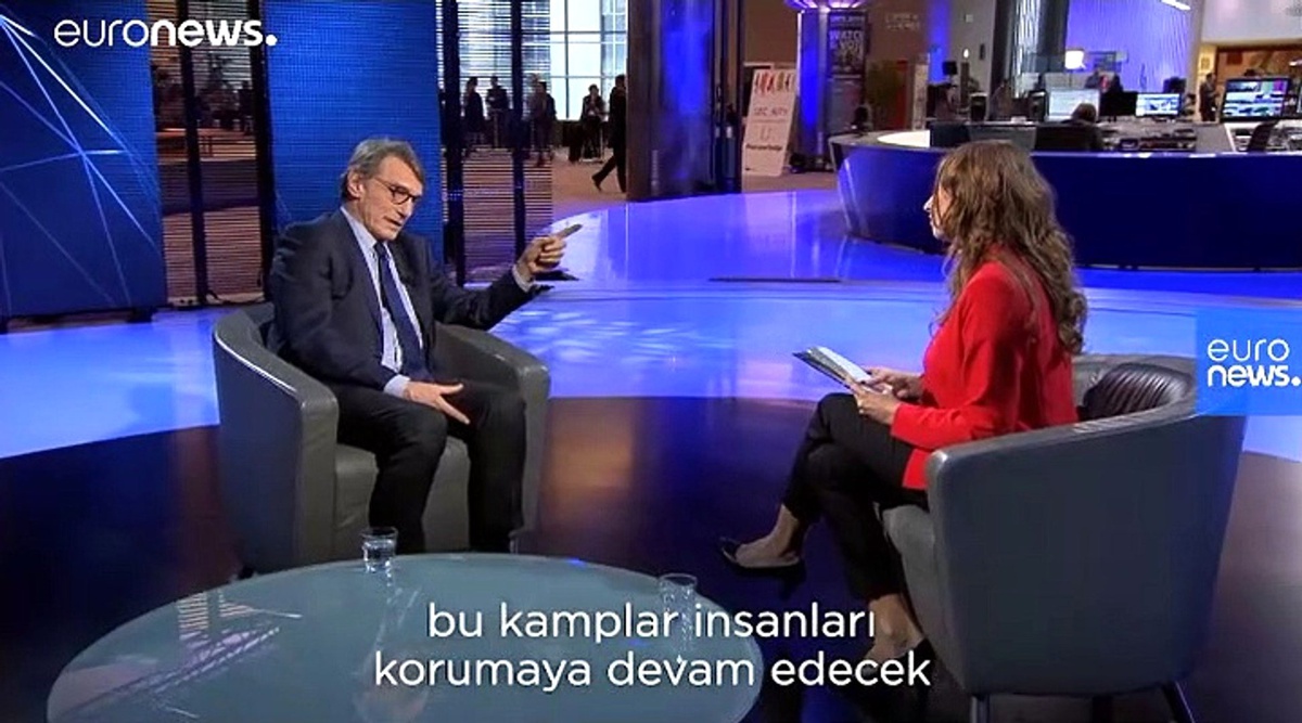 Avrupa Parlamentosu Başkanı Sassoli: Avrupa Erdoğan\'ın esiri değil, NATO gerekli