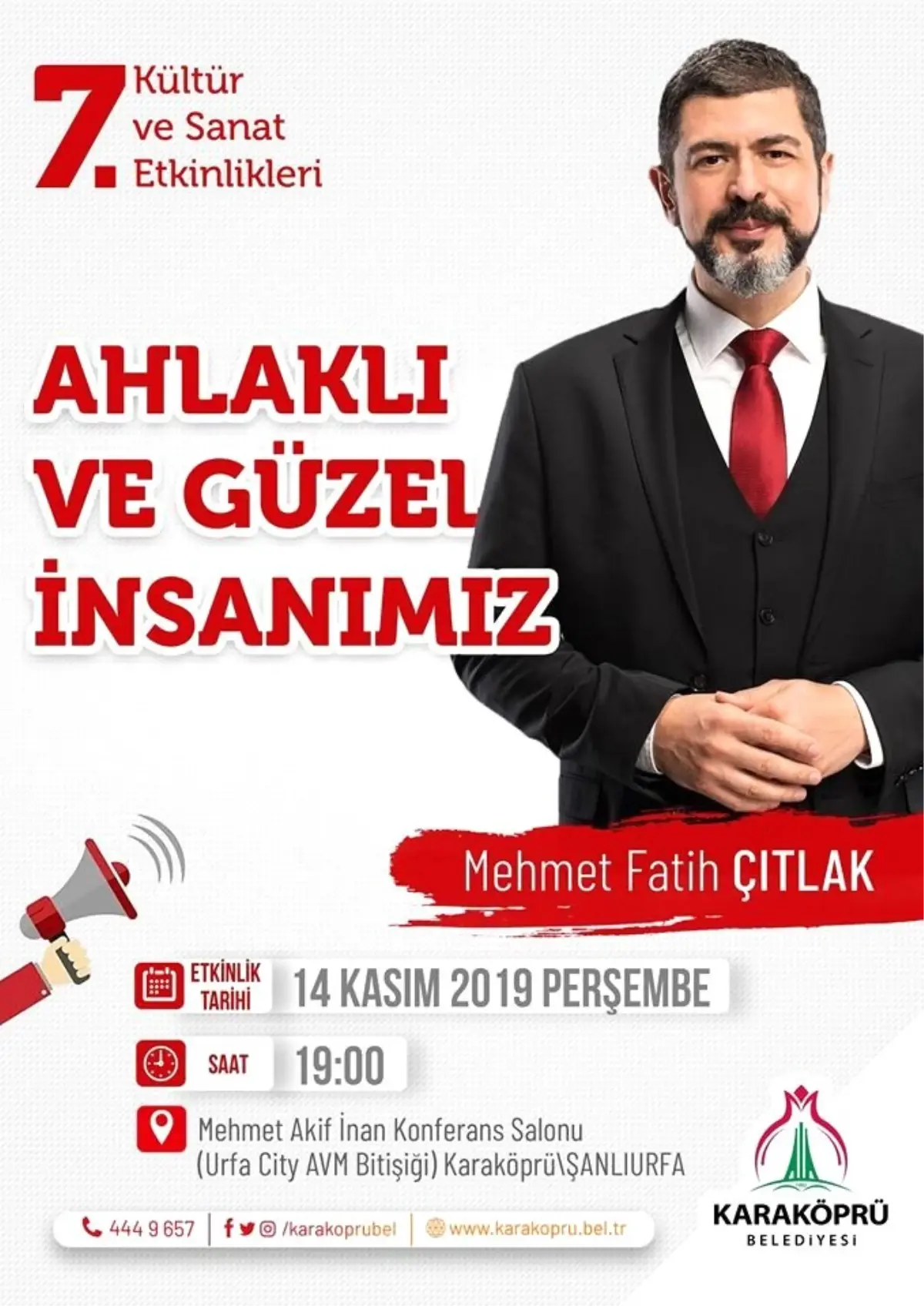 Baydilli\'den \'ahlaklı ve güzel insanımız\' konferansına davet