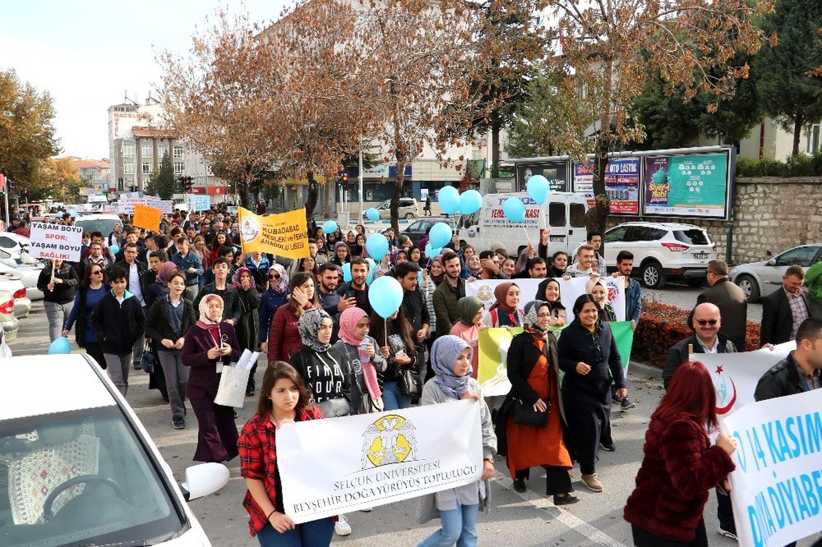 Beyşehir\'de hareketli yaşam yürüyüşü