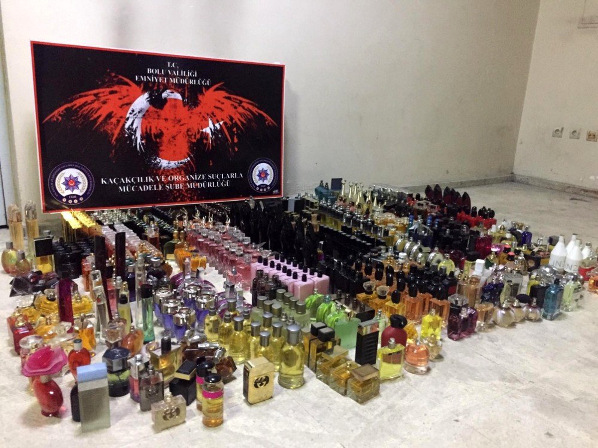 Bolu\'da kaçak parfüm operasyonu: 1 gözaltı