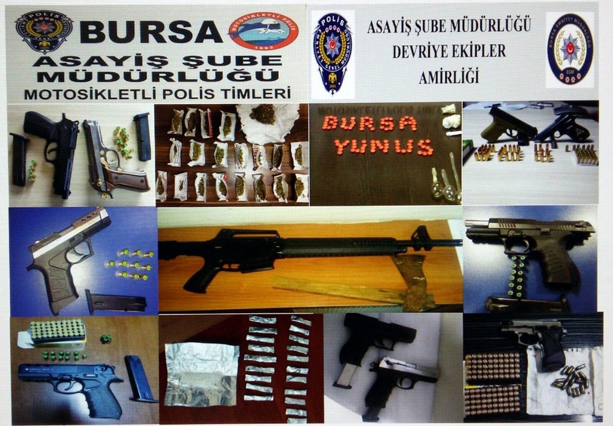 Bursa\'da yunus timleri affetmedi: 192 şüpheli yakalandı