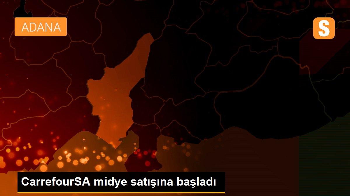 CarrefourSA midye satışına başladı