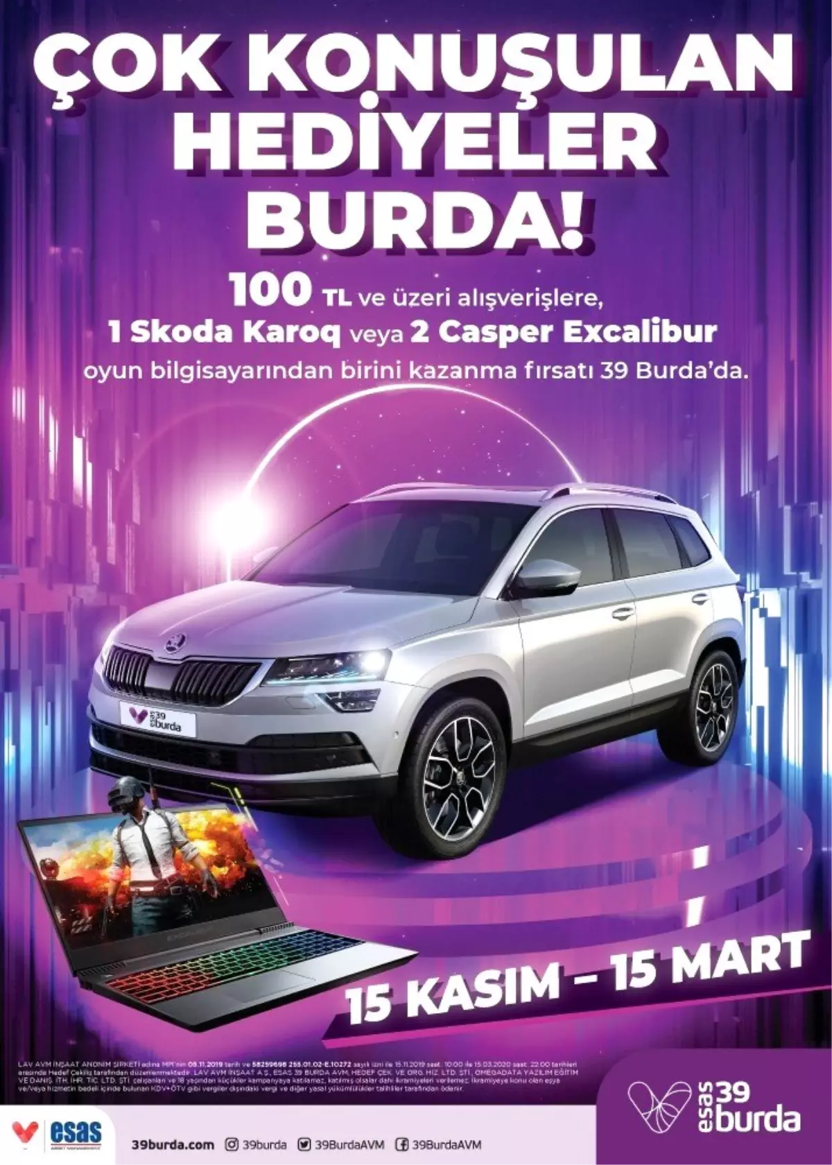 Çok konuşulan hediyeler 39 Burda AVM\'de