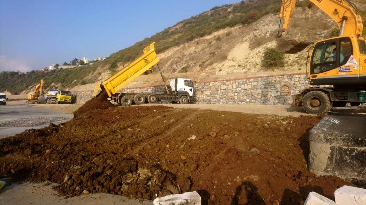 Darıca Sahili\'nde hummalı çalışma