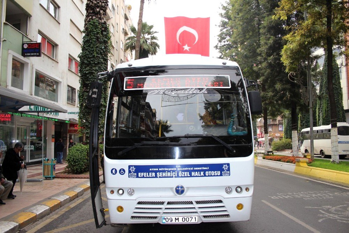 Efeler\'de şehiriçi güzergahında düzenleme yapıldı