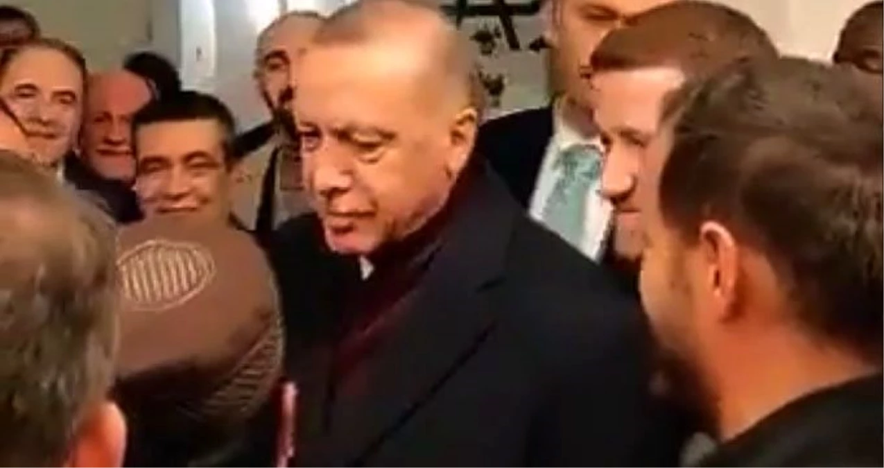 Erdoğan, camide kendisine "I love you man" diyen kişiye İngilizce karşılık verdi: I love you