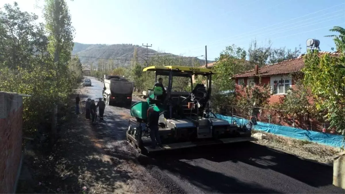 Ezinepazar\'da yollar BSK asfaltla kaplandı