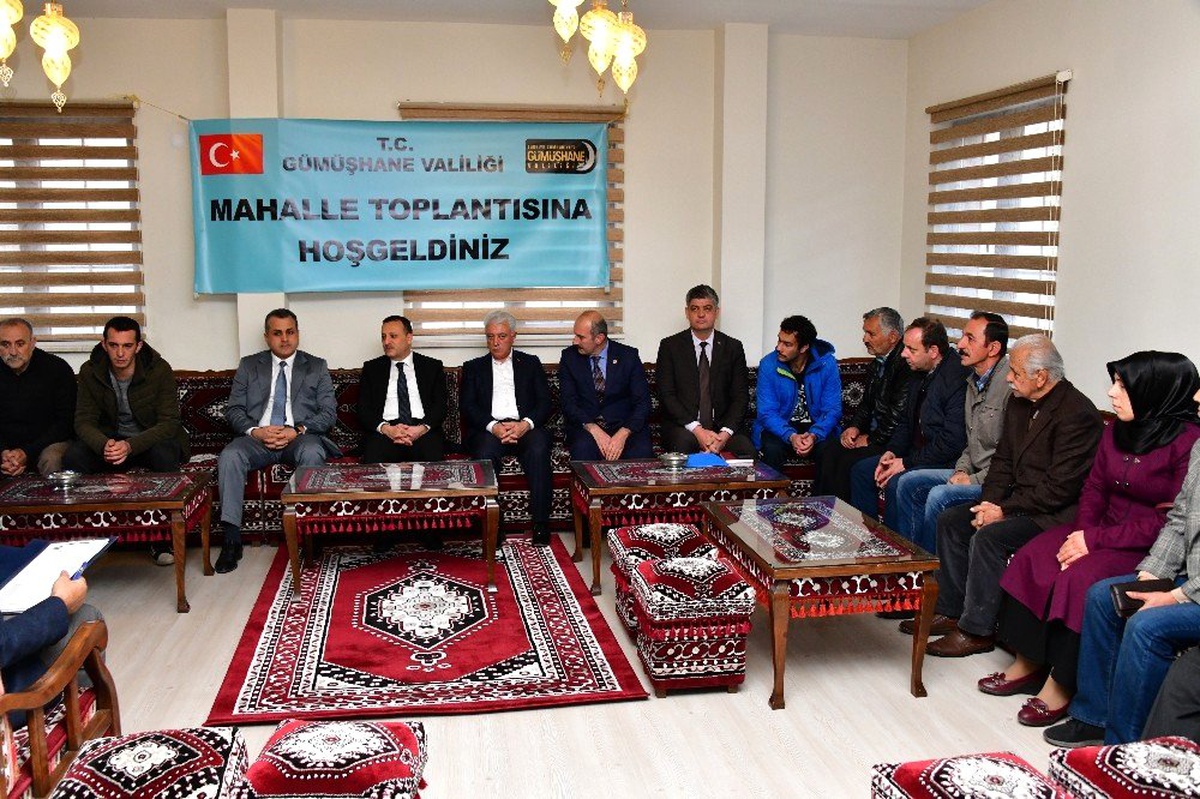 Gümüşhane\'de mahalle toplantıları Eskibağlar\'da başladı